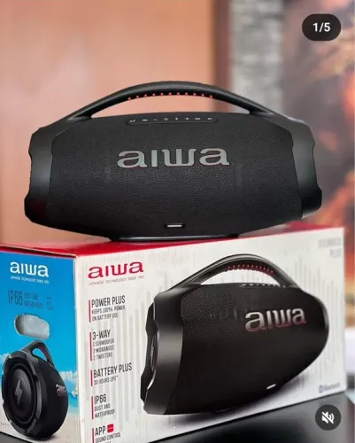 Caixa de Som Bluetooth Aiwa - Potente e Impermeável
