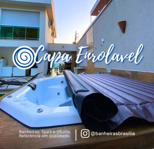 Capa Enrolavel para Jacuzzi - Nova