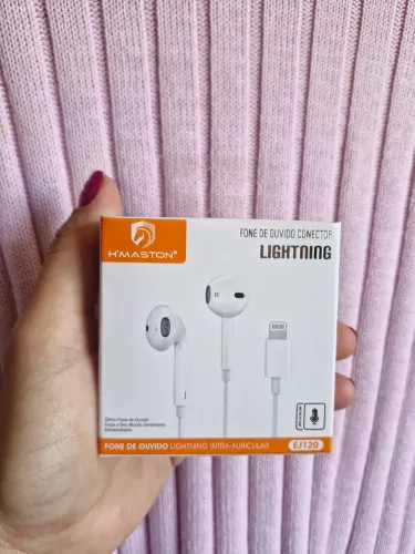 Fone De Ouvido Para iPhone XR 11 12 13 14 Pro Max