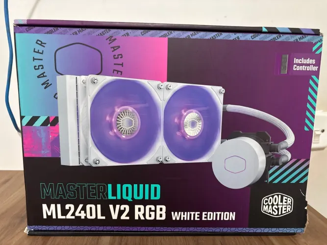 Cooler Master MasterLiquid ML240L V2 RGB White Edition - Novo
