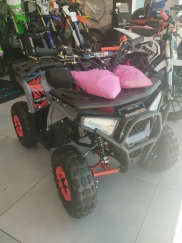 Mini Quadriciclo Infantil Fun MOTORS Fhash 49 2t com partida elétrica