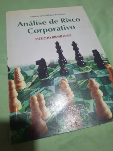 livro análise de risco corporativo - método brasiliano - antonio celso ribeiro brasiliano