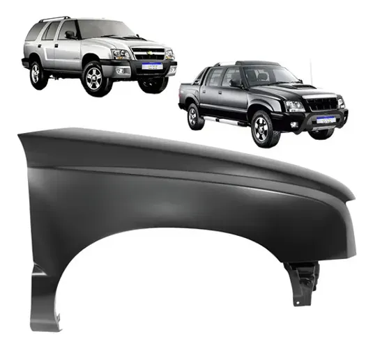 Paralama S10 Blazer Pit Bull 2001 2002 2003 2004 A 2011 L.d Direito Passageiro