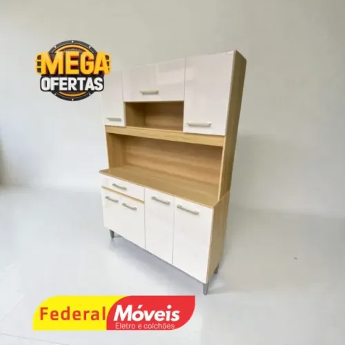 Armário de Cozinha 1,20M Off White