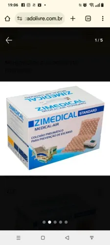 Colchão Pneumático Anti Escaras ZIMEDICAL
