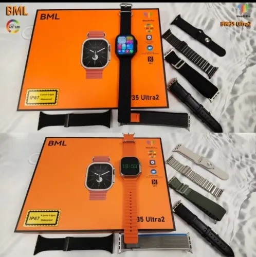 SMARTWATCH ULTRA COM PULSEIRA EXTRA 