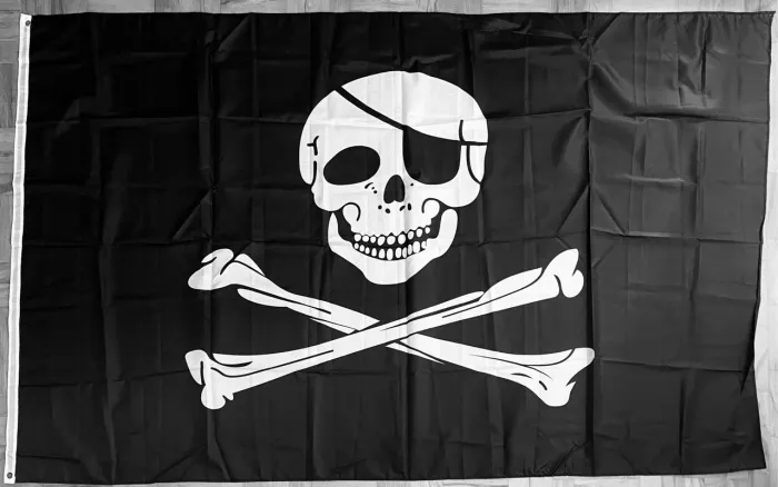 Bandeira Pirata - 2,40 x 1,50