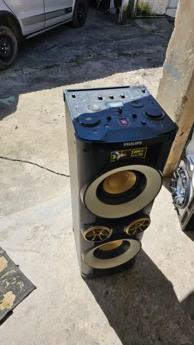 Caixa de Som Philips NX6 PLACA QUEIMADA