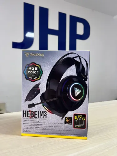 Headset Gamer Gamdias HEBE M3 RGB - Parcela sem juros, Loja Física