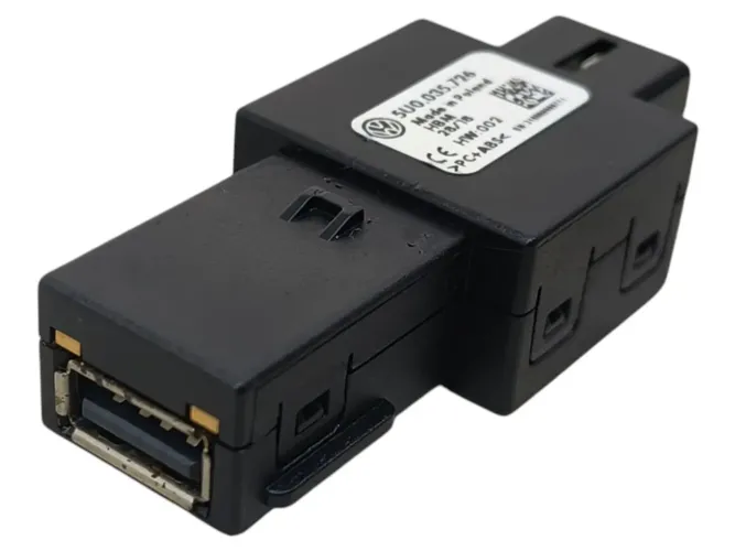 Tomada Entrada Usb Volkswagen Polo 1.0 12v 3cc Turbo 2020