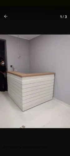 Balcão moderno para loja ou escritório