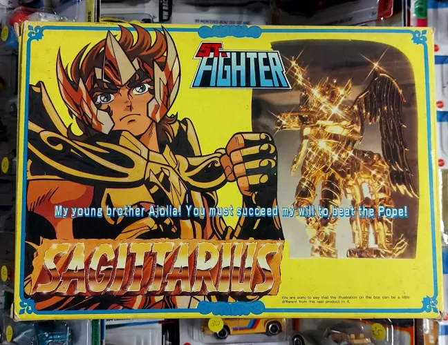 Cavaleiros do Zodíaco Aiolla de Sagitário St Fighter Diecast