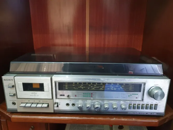 Relíquia! Toca Disco/FM/Fita - Sony HMK-353BS