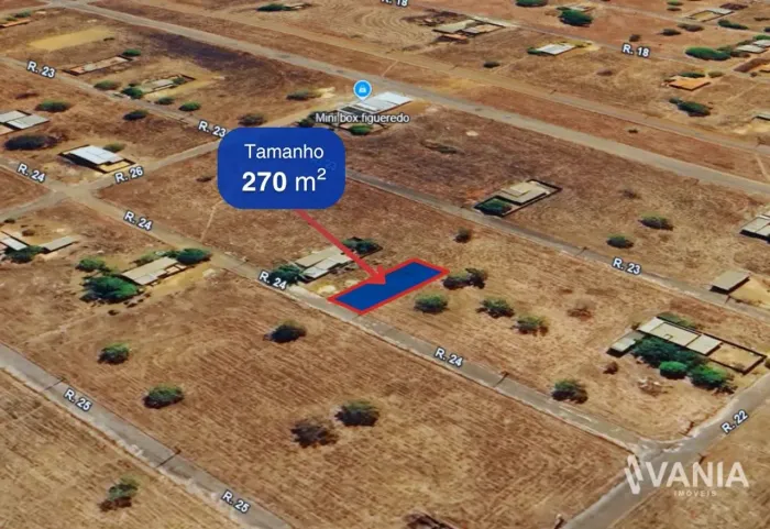 Lote Residencial c/ 270 m² no Luzimangues