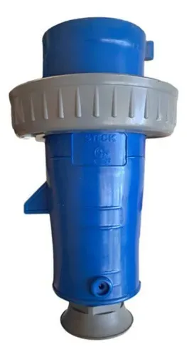 Plug Steck N-3276w 32a 2p+t