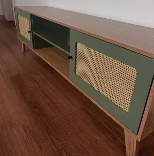 Promoção Rack Retrô Verde 65" - 22/10