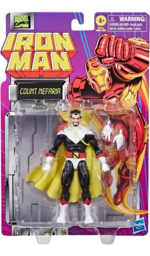 Marvel Legends Iron Man Retro Count Nefaria Conde F9031