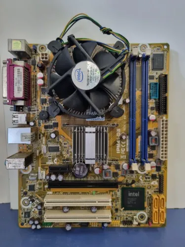 Kit Placa-Mãe Pegatron IPM41-D3 Intel Pentium E5700 3.0Ghz 775 DDR3 S/ Espelho