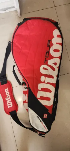 Bolsa para raquete de tênis wilson Grande e térmica