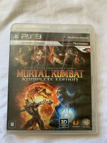 Jogo ps3-Mortal Kombat Komplete Edition 