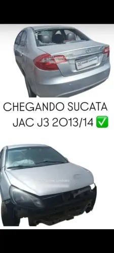 JAC J3 2013/14 - Sucata para peças 