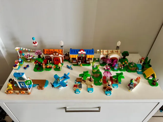 Lote LEGO Animal Crossing - 6 Conjuntos Completos + Caixas