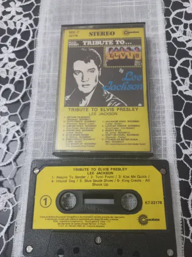 Fita k7 Elvis Presley antigo