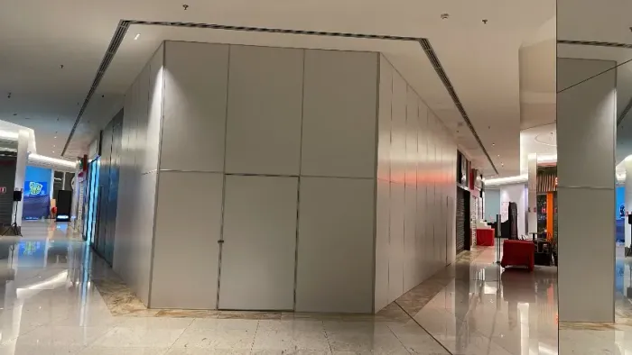 Tapumes é Divisórias pra shoppings *