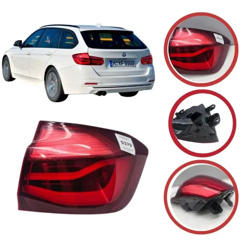 Lanterna Bmw Serie3 318i 320i 2016 a 2018 Com Led Direita. Etq5379