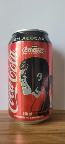Lata Coca Cola Marvel Endgame HULK