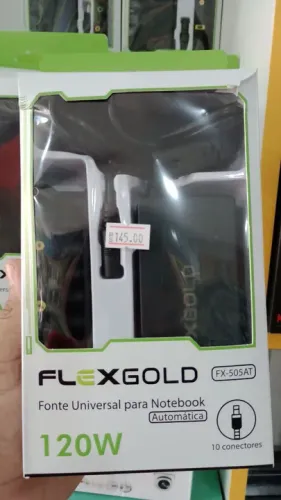 Fonte para Notebook 120W FlexGold FX-505AT