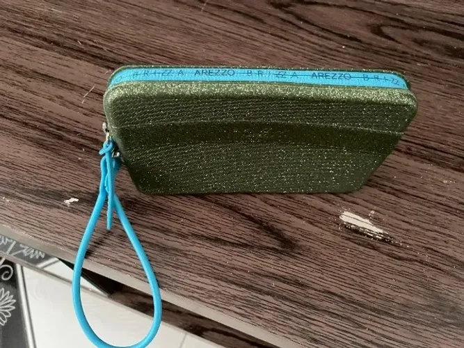 Bolsa Arezzo- Clinch Verde Alça Malu / Bolsa de mão - Nova