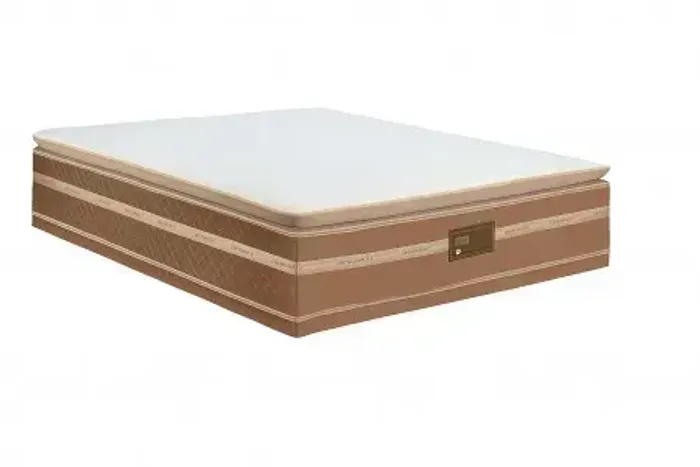 Colchão D33 casal com pillow e molas ensacadas confortavel