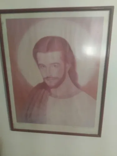 Quadro com imagem de Jesus 
