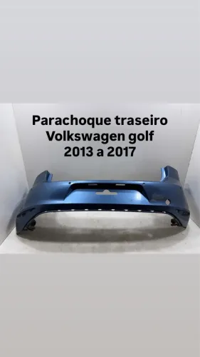 Para-choque Traseiro Golf 2013 a 2017 usado