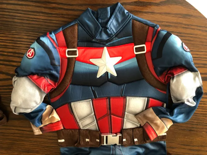Fantasia Capitão América - Original Disney