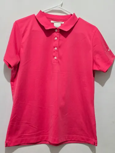 Camisa Polo Nike Golf Feminina - Rosa