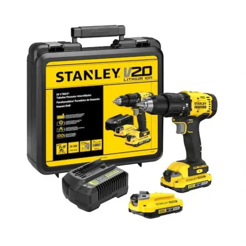 Parafusadeira Furadeira Stanley 20v SCD712D2K-BR