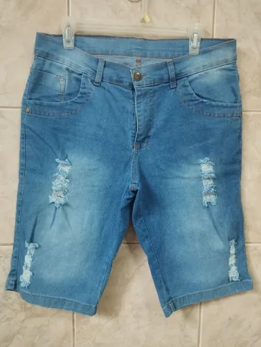 Bermuda Jeans Masculina Nova n.44