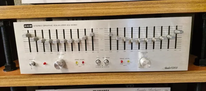 Equalizador CCE Stereo Graphic EQ-6060 Studio 