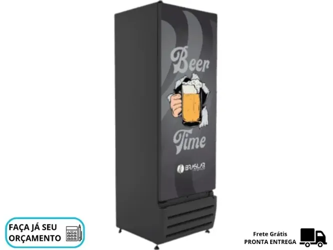 Cervejeira Porta Cega Adesivada 500L Braslar