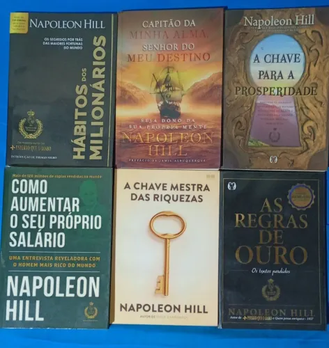 Box queima de estoque Napoleon Hill. Autor consagrado. 20 Reais.