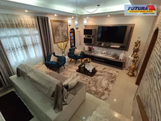 Sobrado com 5 dormitórios à venda, 455 m² por R$ 950.000,00 - Cidade Naútica - São Vicente