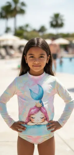 Conjunto banho menina