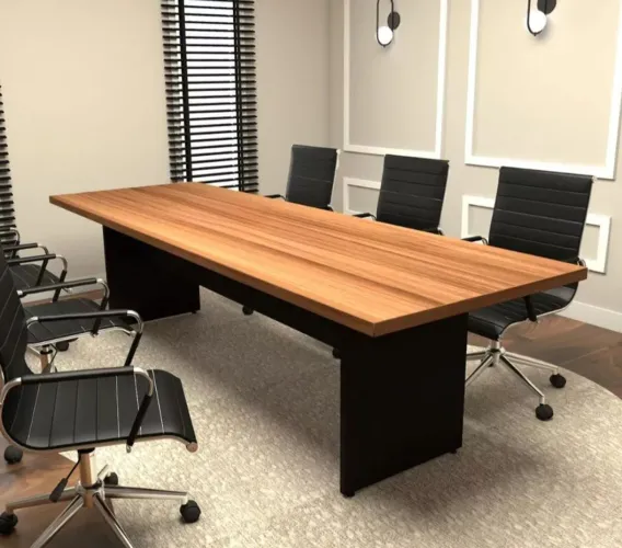 Mesa de Escritório de Reunião 2,70mt 10 pessoas