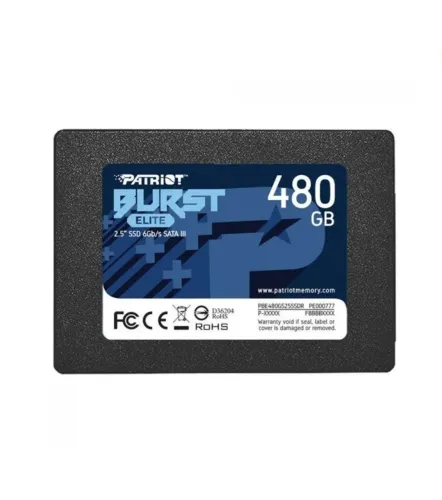 SSD Patriot 480GB novo e lacrado 