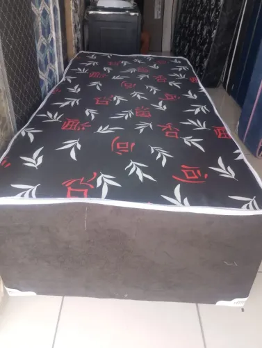 Cama Nova Espuma Solteiro (FRETE GRÁTIS) Cama Alta