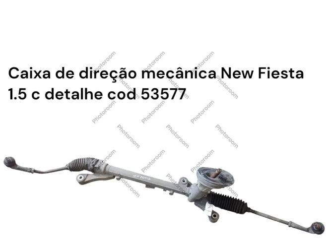 Caixa de direção mecânica New Fiesta