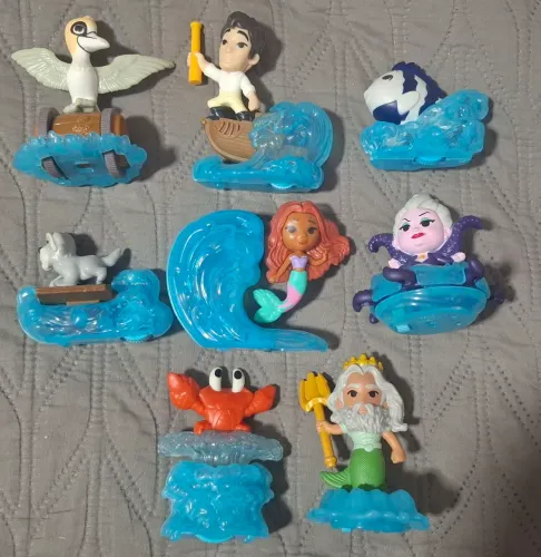 Coleção Mcdonalds Ariel Pequena Sereia