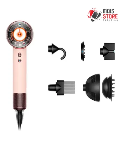 Secador de Cabelo Dyson Supersonic Nural 1600 W 110V - Ceramic Pink/Rose Gold-Novo-Lacrado